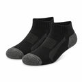 Chaussettes courtes 35-38 en maille noire et grise pour sport