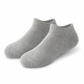 Chaussettes basses 39-42 grises en maille respirante pour usage quotidien